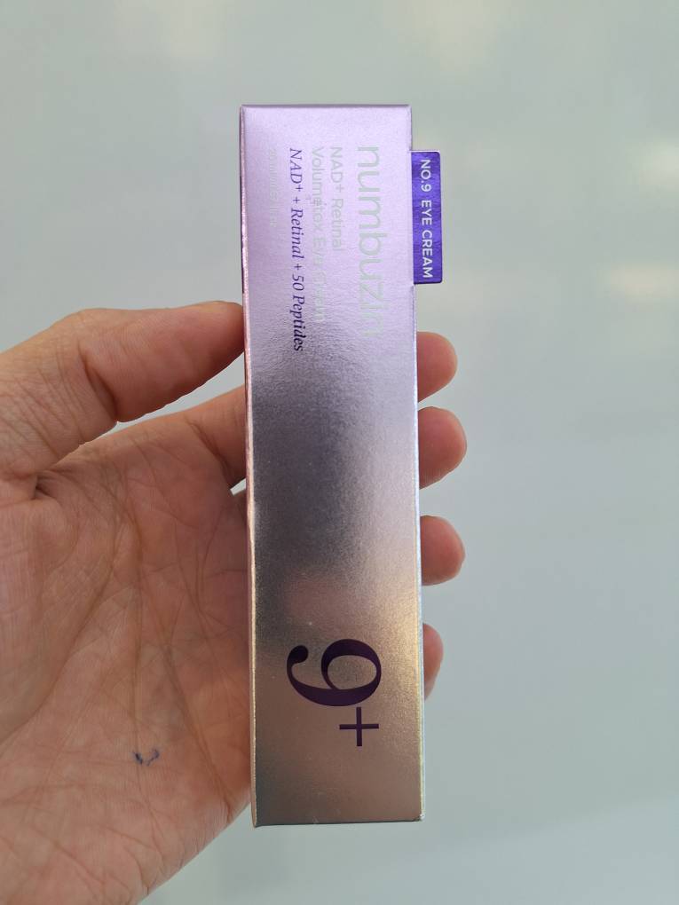   کرم دور چشم طرح جدید نامبوزین  Numbuzin No.9+ NAD+ Retinal Volume Eye Cream 