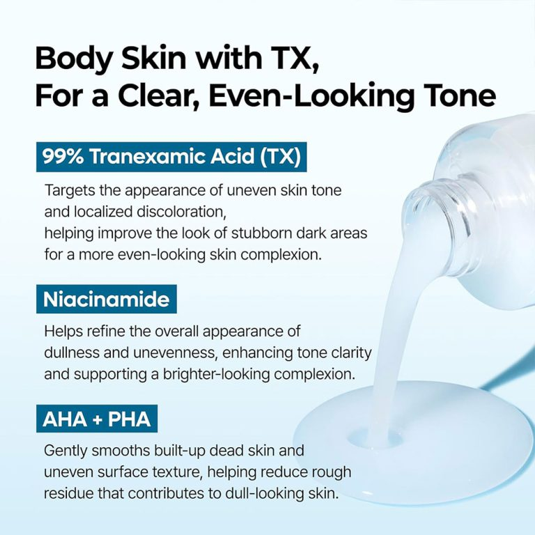  اسپری پیل شات بدن ترانگزامیک اسید دکتر ملاکسین روشن کننده و لایه بردار ملایم Dr.Melaxin Peel Shot Exfoliating TX-Spray 