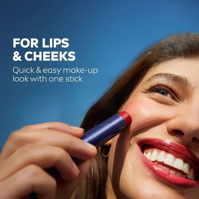  بالم لب 3 در 1 نیوا رنگ قرمز NIVEA Lip Caring Beauty Red 