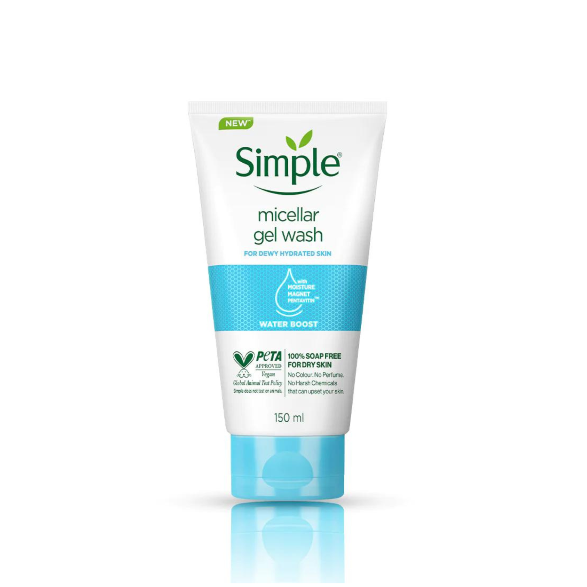  Simple Water Boost Micellar Facial Gel Wash 