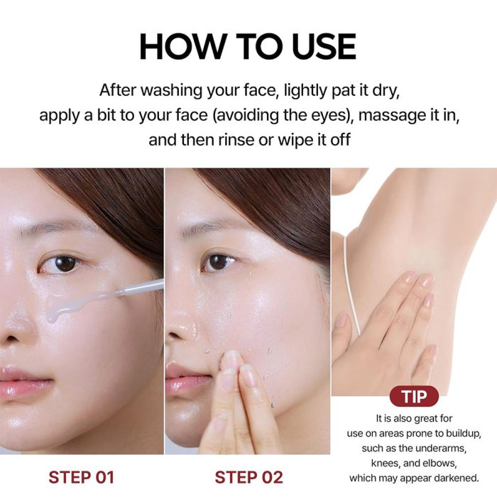  آمپول پیل شات برنج دکتر ملاکسین لایه بردار و روشن کننده پوست Dr.Melaxin Peel Shot Glow White Rice Peeling Ampoule 