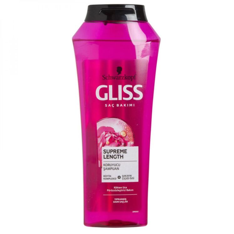 شامپو گلیس مدل Supreme Length تقویت کننده موهای شکننده 500 میلی لیتر