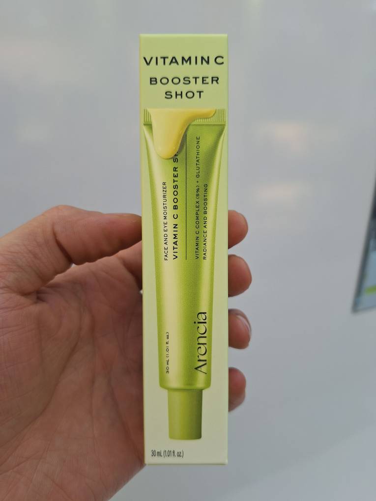  سرم دور چشم و صورت ویتامین سی بوستر شات آرنسیا روشن کننده و مرطوب کننده پوست Arencia Vitamin C Booster Shot 