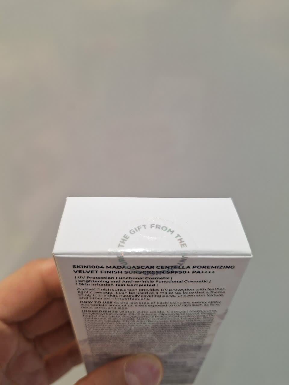ضدآفتاب پرایمری کنترل منافذ اسکین 1004 SKIN1004 Centella Poremizing Velvet Finish Sunscreen