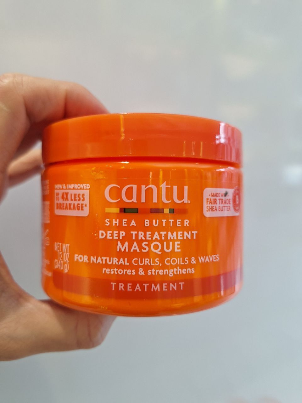 ماسک مو درمانی داخل حمام شی باتر کنتو Cantu Deep Treatment Masque 340g