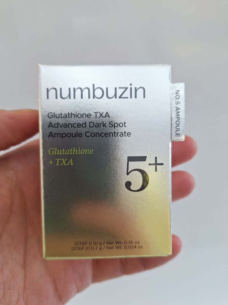 سرم پیشرفته گلوتاتیون و TXA شماره 5 نامبوزین ضد لک و روشن کننده قوی پوست Numbuzin No.5 Glutathione TXA Advanced Dark Spo