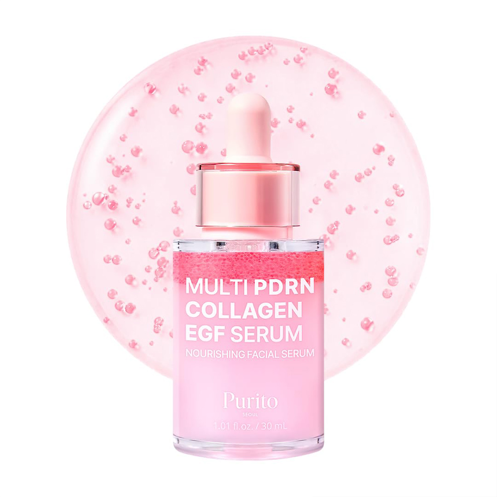  سرم مولتی PDRN کلاژن و EGF پیوریتو ضد چروک و جوانساز، ترمیم و تقویت پوست Purito SEOUL Multi PDRN Collagen EGF Serum 