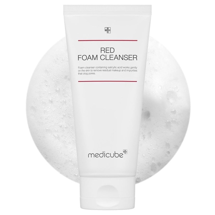 فوم پاک کننده سالیسیلیک اسید مدی کیوب Medicube Red Foam Cleanser