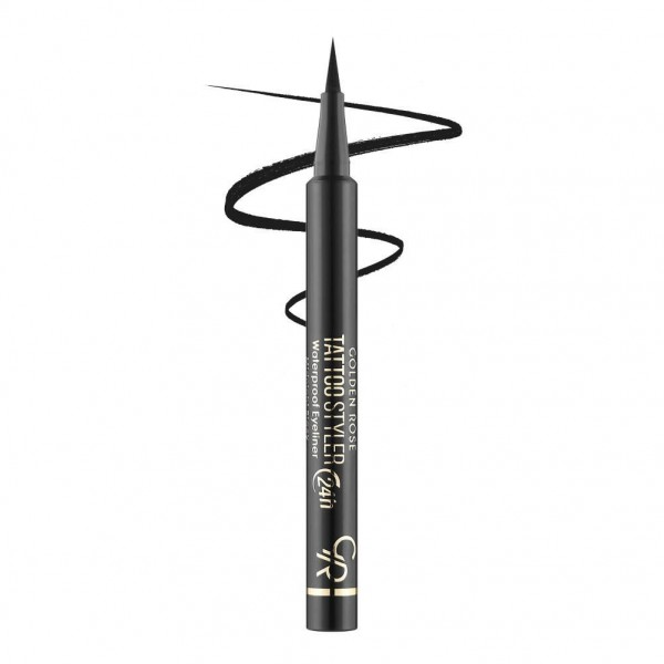  خط چشم تتو مدل ضد آب گلدن رز Golden Rose Tattoo Styler Waterproof Eyeliner 