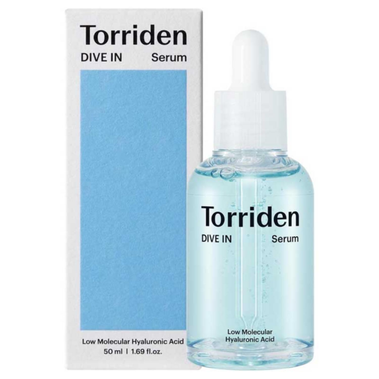 سرم آبرسان هیالورونیک اسید توریدن TORRIDEN Dive-In Low Molecular Weight Hyaluronic Serum 50ml