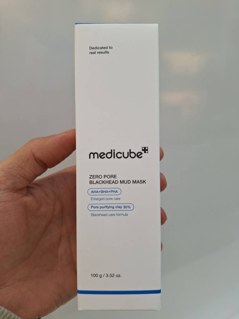 ماسک کنترل منافذ و ضدجوش سرسیاه مدی کیوب Medicube Zero Pore Blackhead Mud Mask 