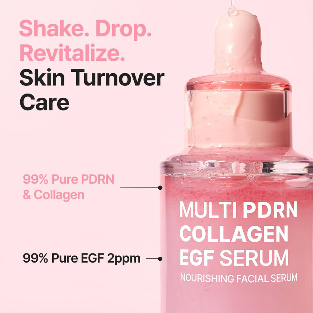  سرم مولتی PDRN کلاژن و EGF پیوریتو ضد چروک و جوانساز، ترمیم و تقویت پوست Purito SEOUL Multi PDRN Collagen EGF Serum 