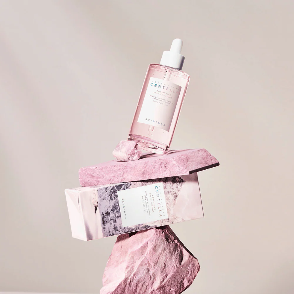  آمپول کنترل و کوچک کننده منافذ سنتلا ماداگاسکار اسکین 1004 SKIN1004 Madagascar Poremizing Fresh Ampoule 