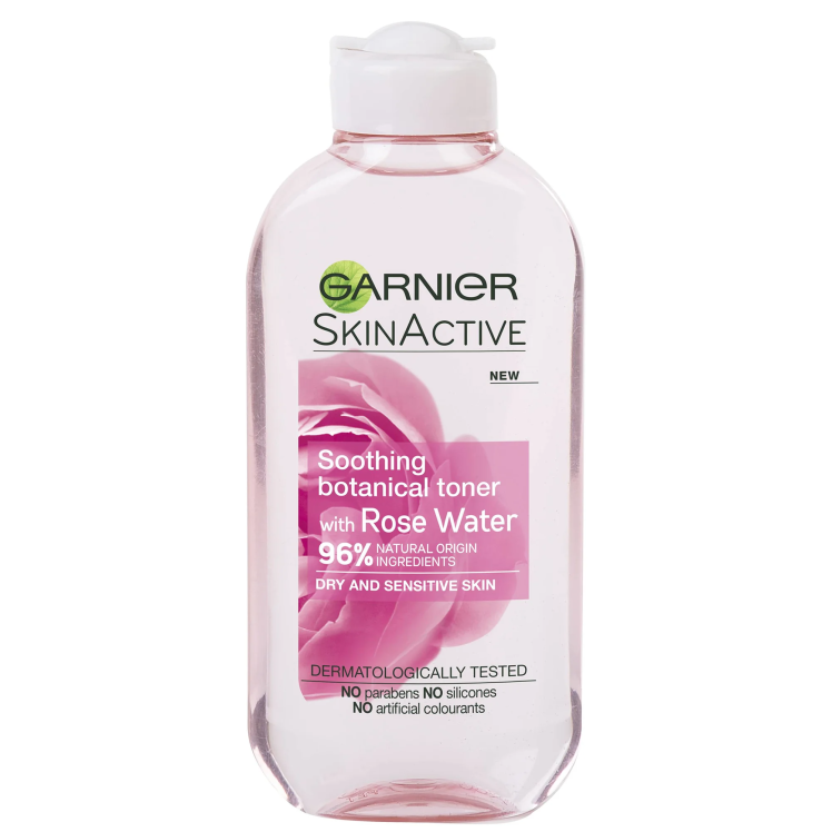 تونر گارنیر Garnier گل رز Rose آرامش بخش پوست خشک و حساس 200 میل