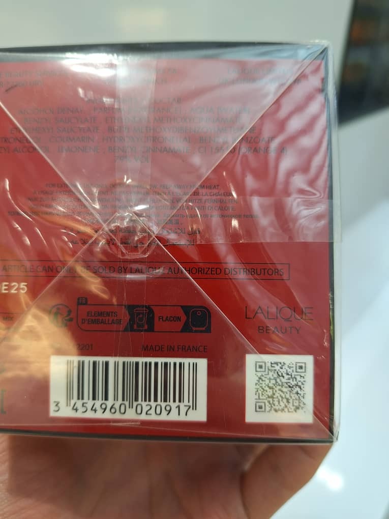  ادکلن اورجینال لالیک قرمز-لالیک له پارفوم | Lalique Le Parfum 