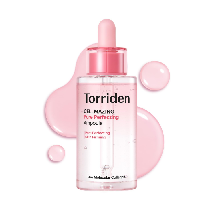 آمپول جمع‌کننده منافذ و سفت‌کننده پوست سل‌میزینگ توریدن TORRIDEN CELLMAZING Pore Perfecting Ampoule