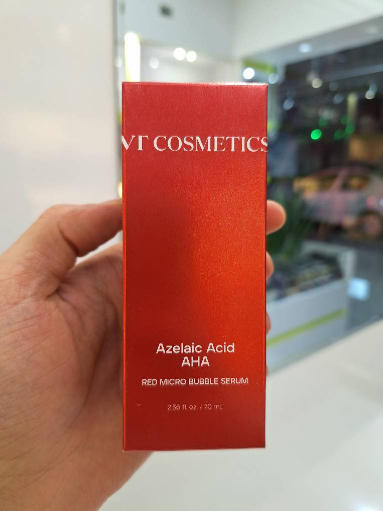  سرم میکرو بابل آزلایک اسید و AHA وی تی VT AZ AHA Red Micro Bubble Serum 