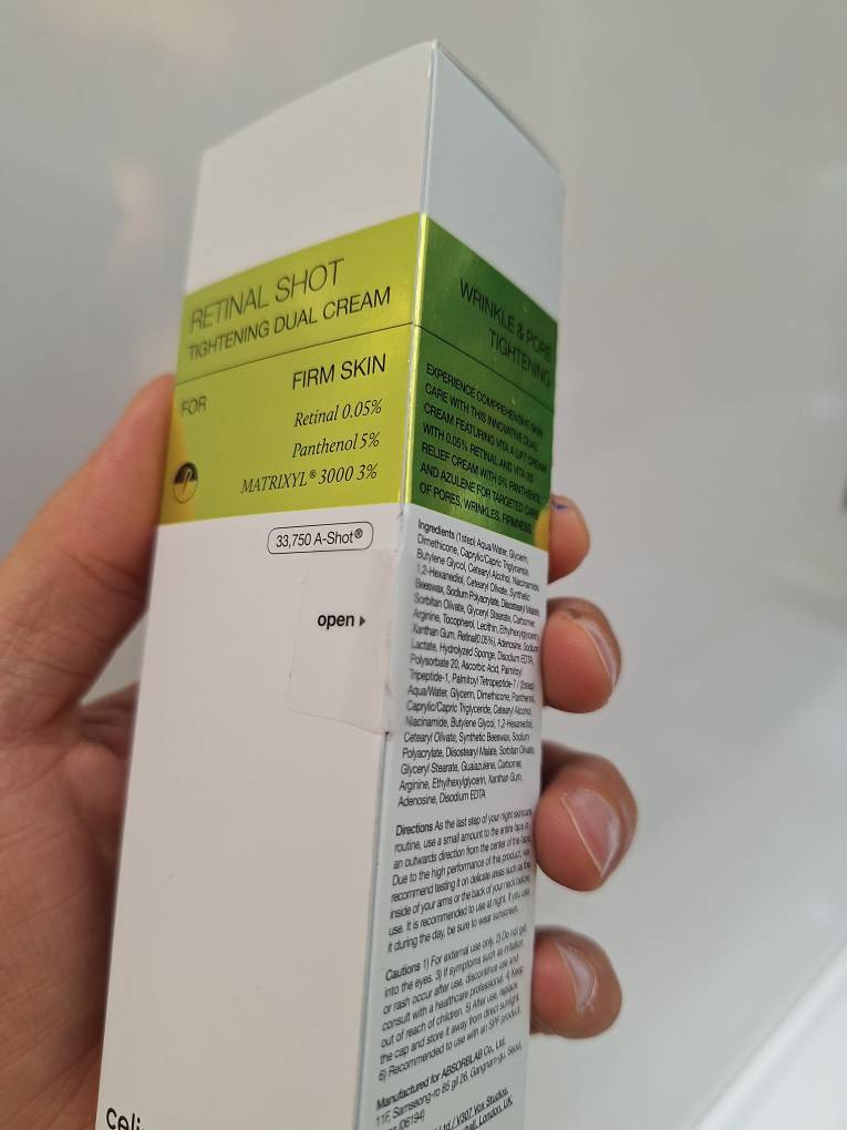 کرم دوگانه رتینال شات سلیمکس Celimax The Vita-A Retinal Shot Tightening Dual Cream