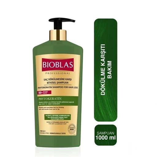 شامپو مو بیوبلاس مدل Phytokeratin حجم ۱۰۰۰ میلی لیتر