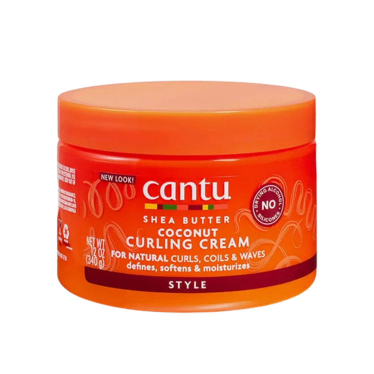 کرم فرکننده نارگیل شی باتر کنتو Cantu Coconut Curling Cream with Shea Butter