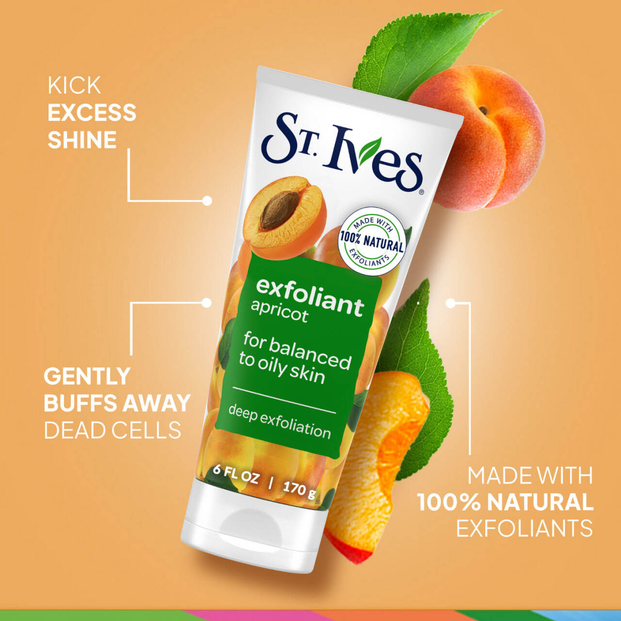  اسکراب زردآلو سینت ایوز St. Ives 