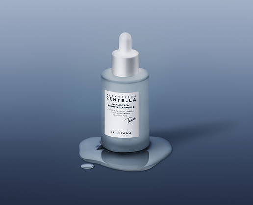  آمپول آبرسان و حجم‌دهنده هیالو-تکا هیالو-سیکا اسکین ۱۰۰۴ SKIN1004 Hyalu-Cica Hyalu-Teca Plumping Ampoule 