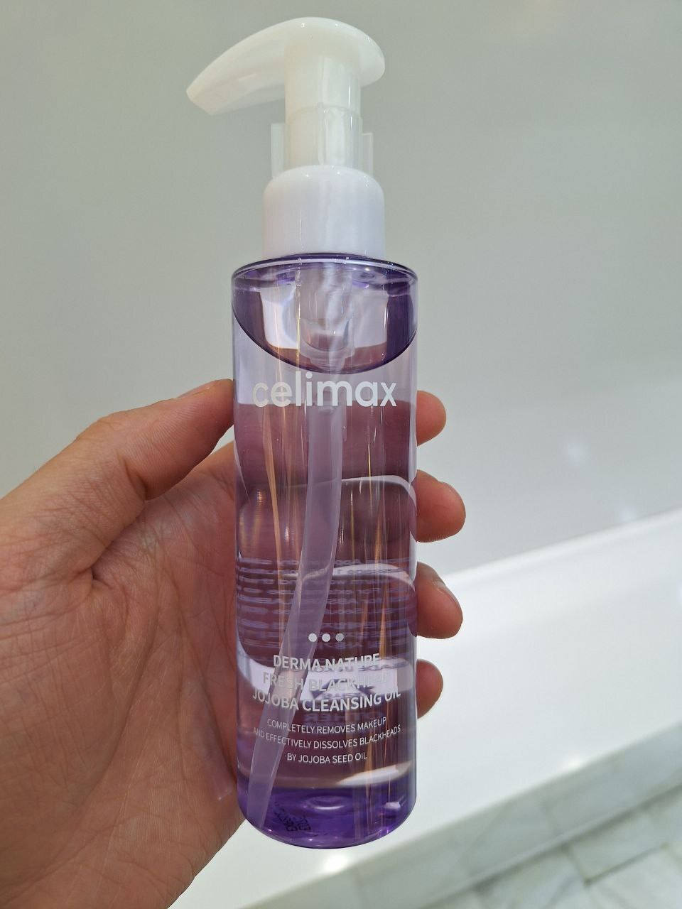  شوینده روغنی ضد جوش سرسیاه جوجوبا سلیمکس Celimax Derma Nature Fresh Blackhead Jojoba Cleansing Oil 