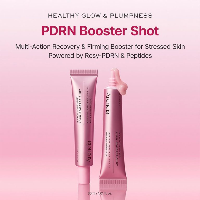  سرم دور چشم و صورت PDRN بوستر شات آرنسیا ترمیم کننده و جوانساز پوست Arencia PDRN Booster Shot 
