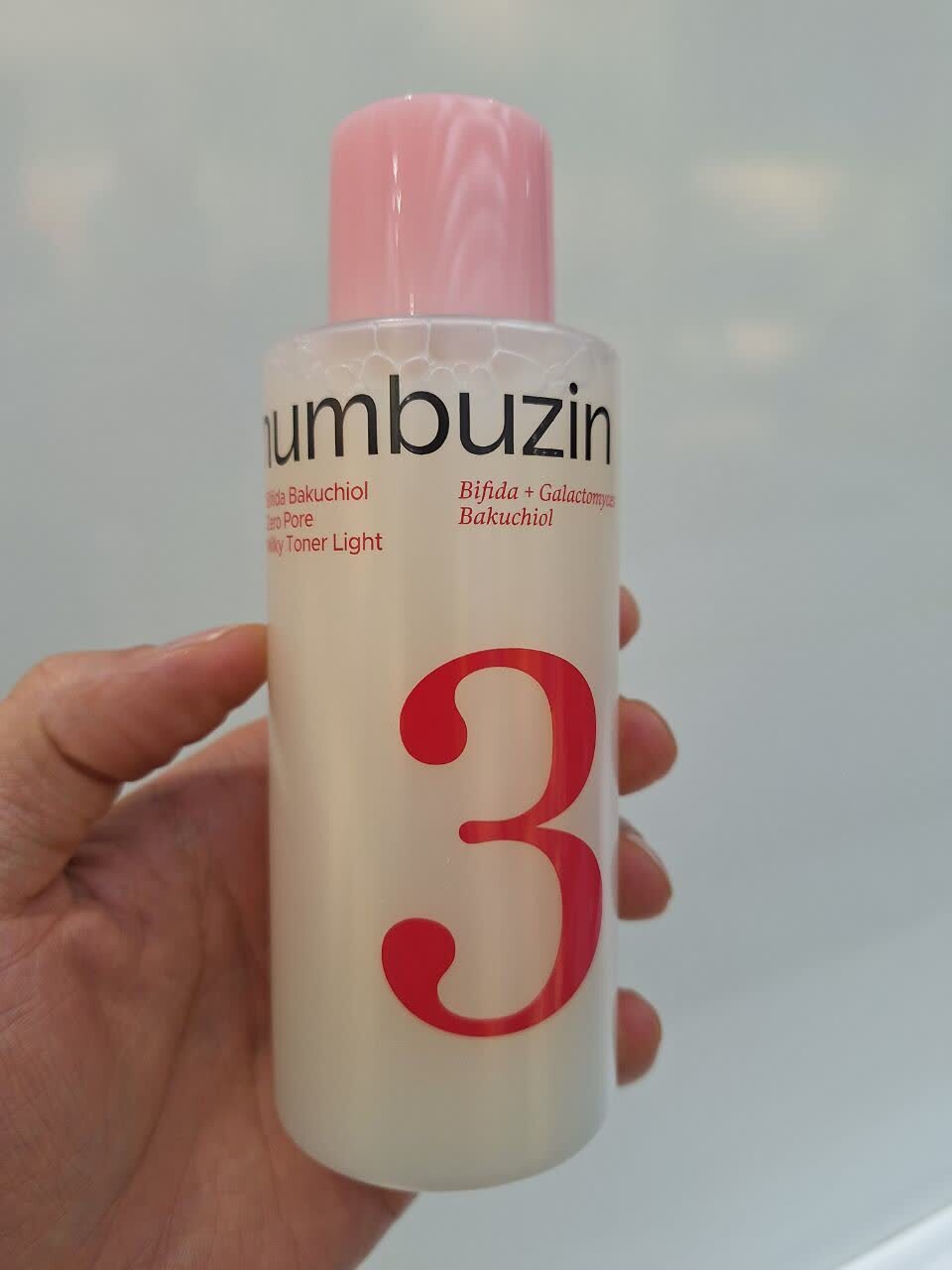 تونر شیری سبک نامبوزین شماره ۳ بیفیدا و باکوچیول (Zero Pore Milky Toner Light)