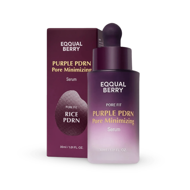 سرم کنترل منافذ PDRN بنفش اکوال بری EQQUALBERRY Purple PDRN Pore Minimizing Serum