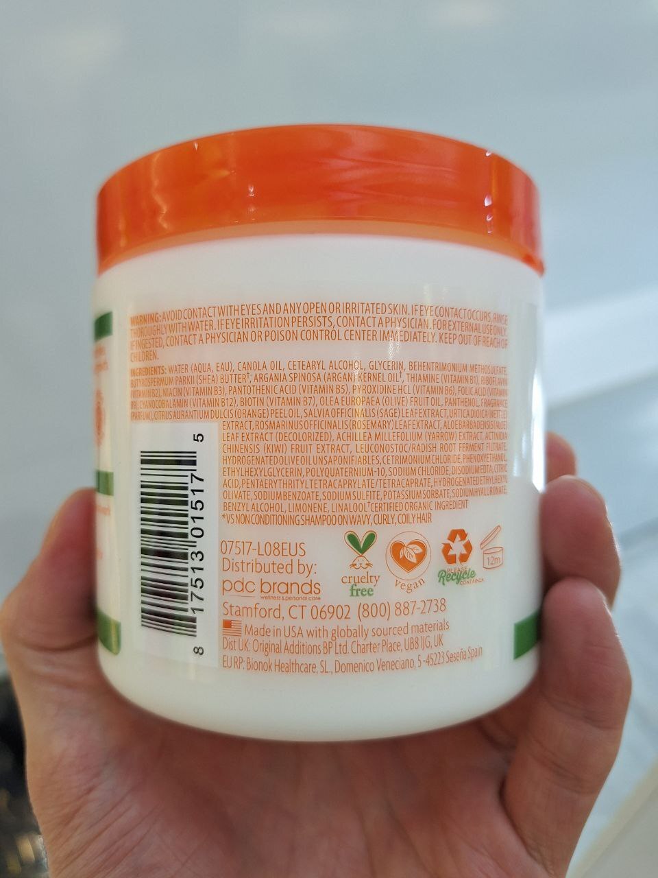  Cantu Shea Butter Argan Oil Leave-In Conditioning Repair Cream  روغن آرگان 3 در 1 کانتو  