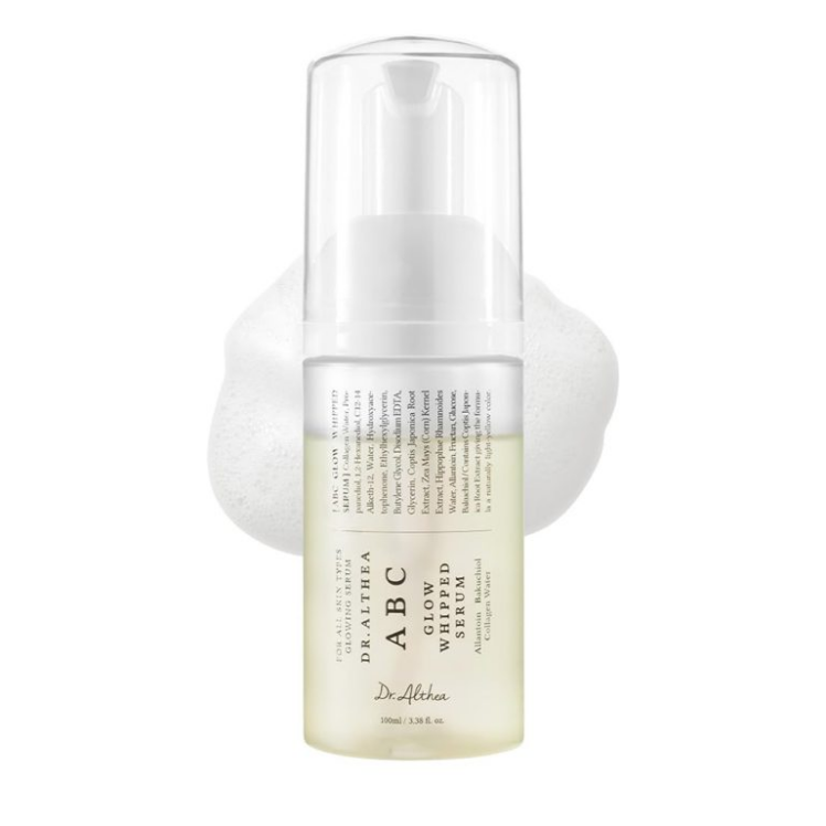 سرم حبابی ABC دکتر التیا آبرسان، درخشان کننده و ضد چروک پوست Dr. Althea ABC Glow Whipped Serum