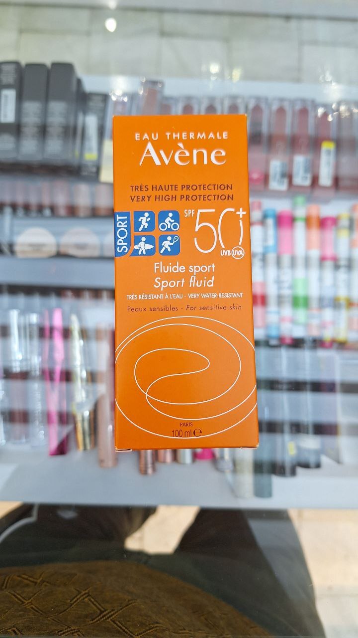  کرم ضد آفتاب مدل فلوئید اسپرت حجم 100 میل اون Avene Fluid Sport 50 Plus 