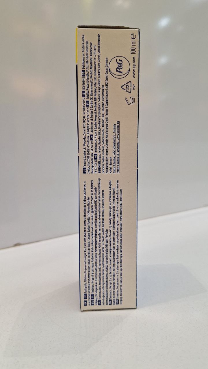  فارسی: خمیر دندان اورال-بی مدل محافظت از پوسیدگی حجم 100 میل 