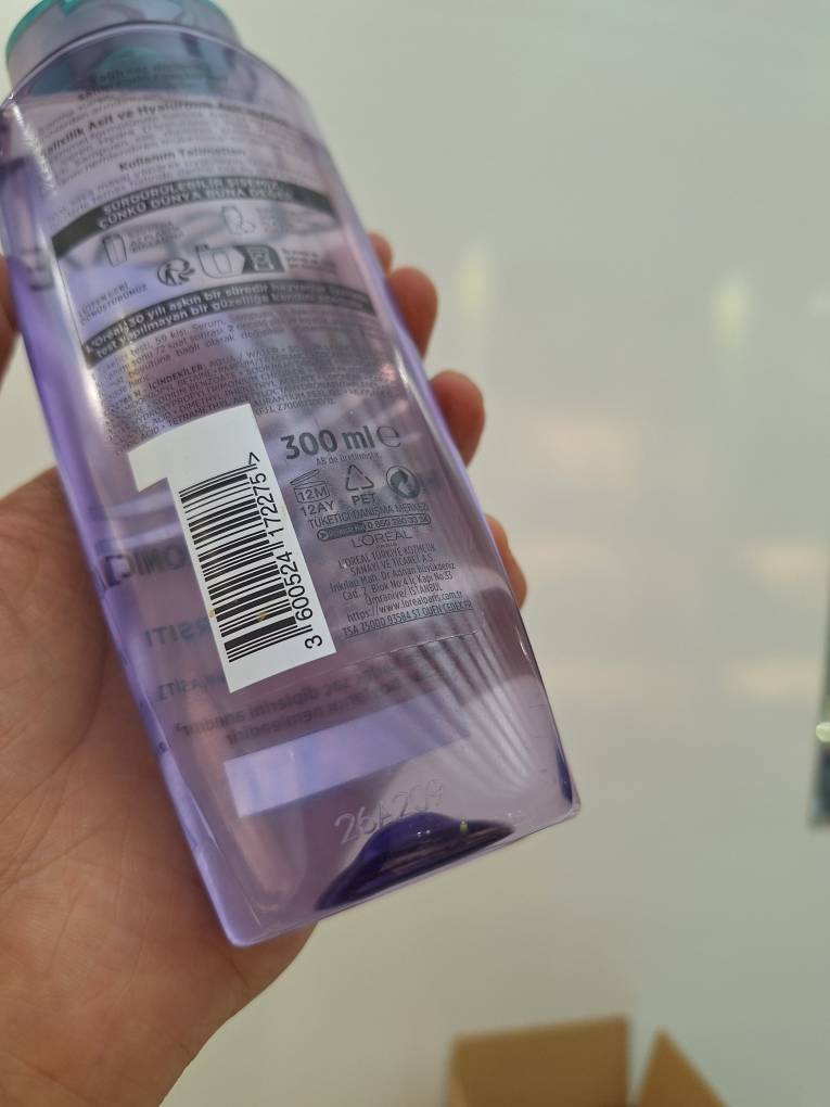  شامپو L'Oréal Elvive Hyaluron + Pure شامپو لورآل مدل هیدرا پیور هیالورونیک برای موهای چرب 300میل 