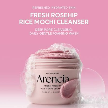  شوینده موچی برنج و رز‌هیپ آرنسیا Fresh Rosehip Rice Mochi Cleanser 