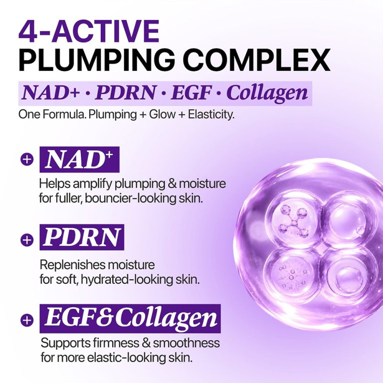  ماسک حبابی حجم دهنده و درخشان کننده PDRN و +NAD شماره 9 نامبوزین numbuzin No.9 NAD+ PDRN Plumping Glow Bubble Mask 
