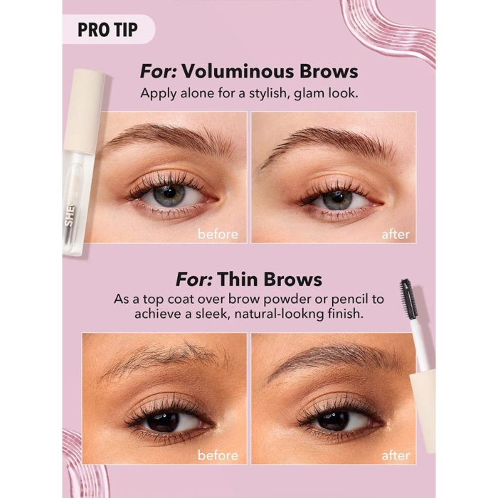  ژل ابرو ضد آب شیگلم SHEGLAM SET ME UP BROW GEL 