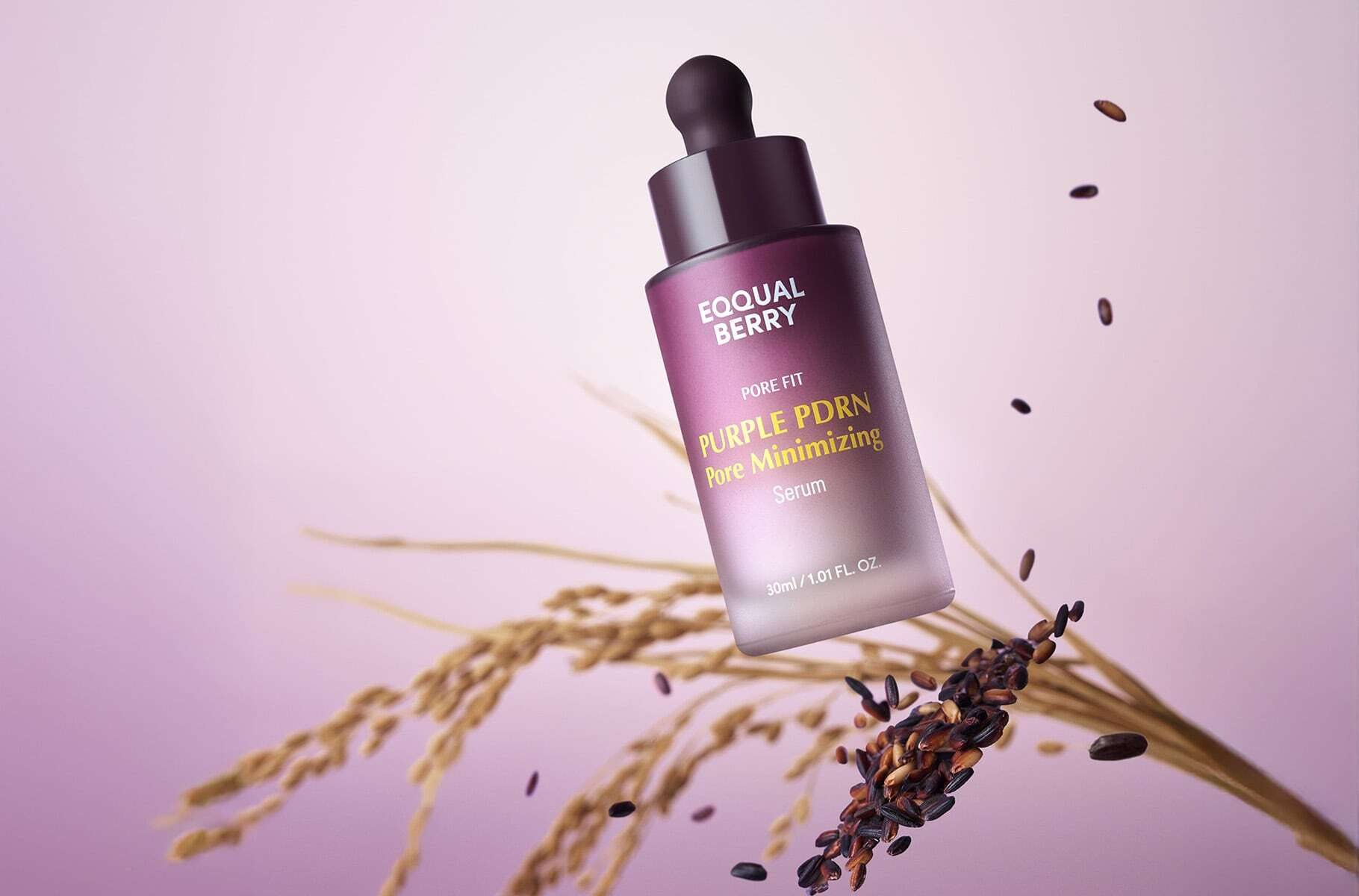  سرم کنترل منافذ PDRN بنفش اکوال بری EQQUALBERRY Purple PDRN Pore Minimizing Serum 