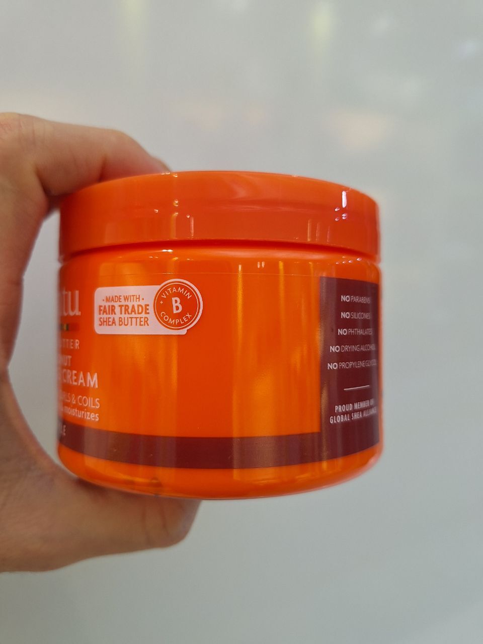 کرم فرکننده نارگیل شی باتر کنتو Cantu Coconut Curling Cream with Shea Butter