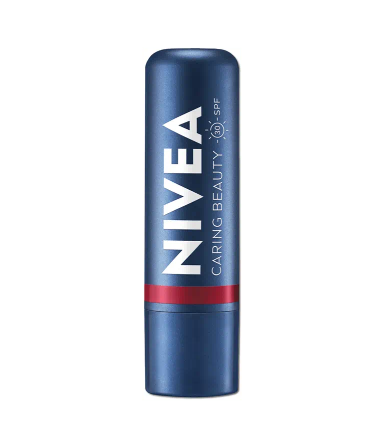  بالم لب 3 در 1 نیوا رنگ قرمز NIVEA Lip Caring Beauty Red 