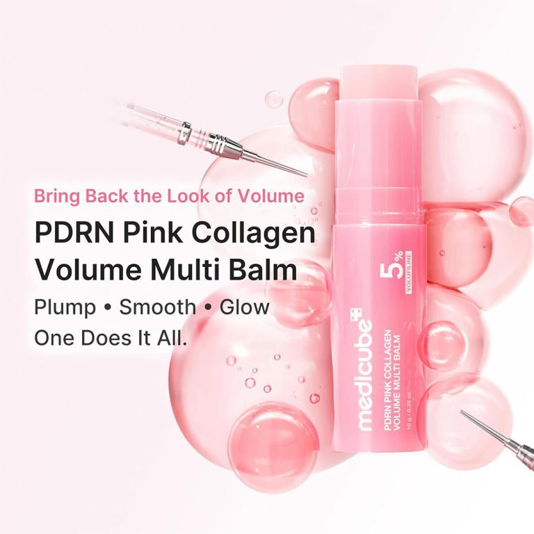  مولتی بالم PDRN و کلاژن مدی کیوب ضد چروک، ترمیم کننده و لیفت کننده پوست Medicube PDRN Pink Collagen Volume Multi Balm 