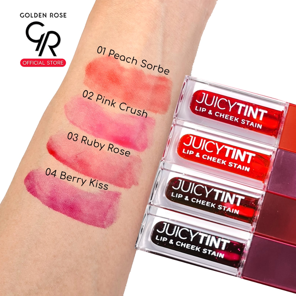  تینت لب و گونه مایع گلدن رز (Golden Rose Juicy Tint) 