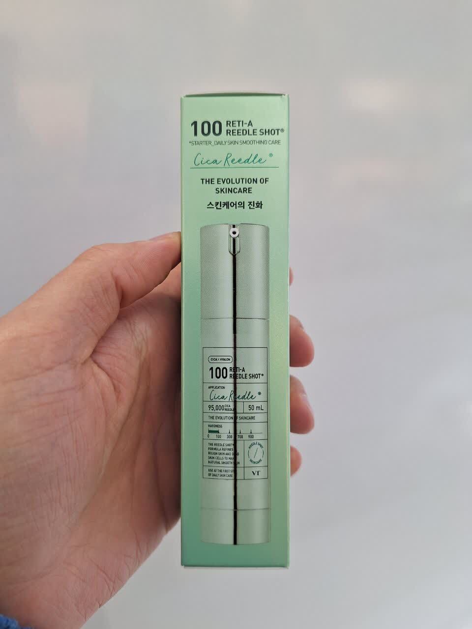 اسنس ترمیم کننده و ضد چروک رتینول ریدل شات 100 وی تی کازمتیک VT Cosmetics Reti-A Reedle Shot 100
