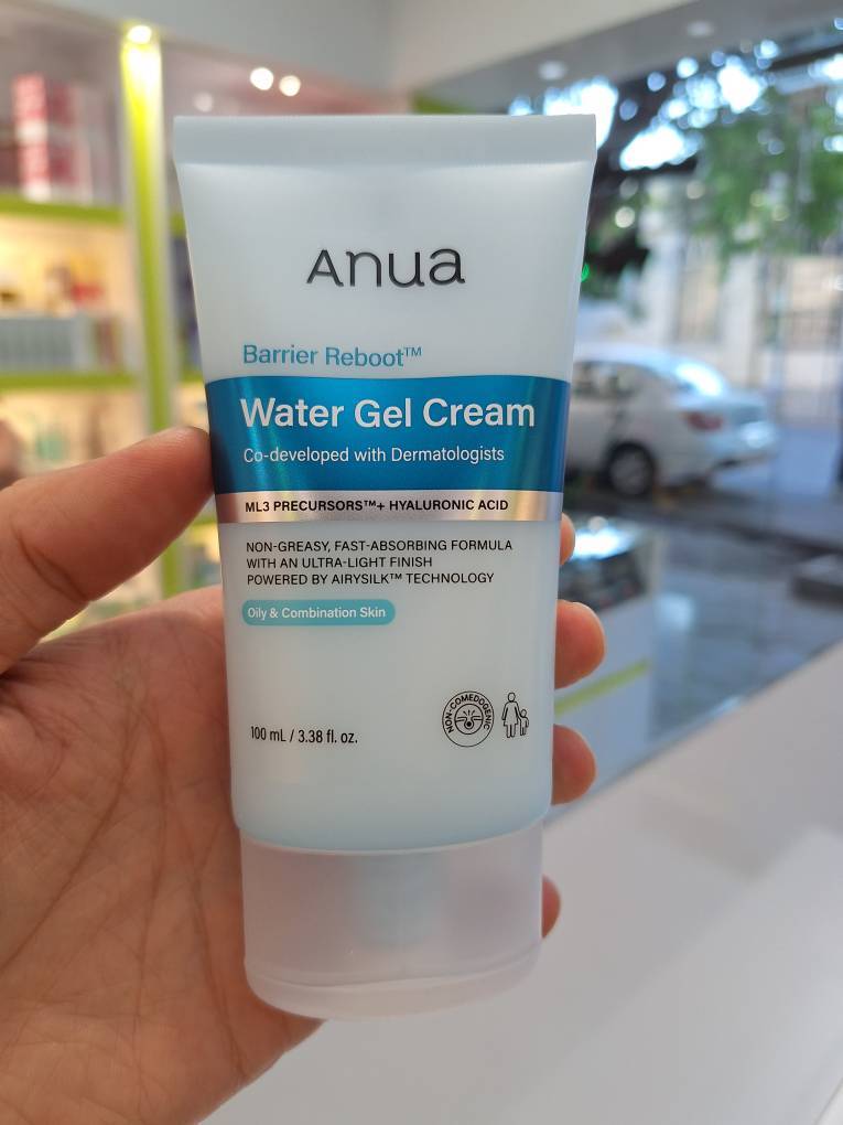  ژل کرم آبرسان و ترمیم کننده سد دفاعی پوست بریر ریبوت آنوا Anua Barrier Reboot Water Gel Cream 