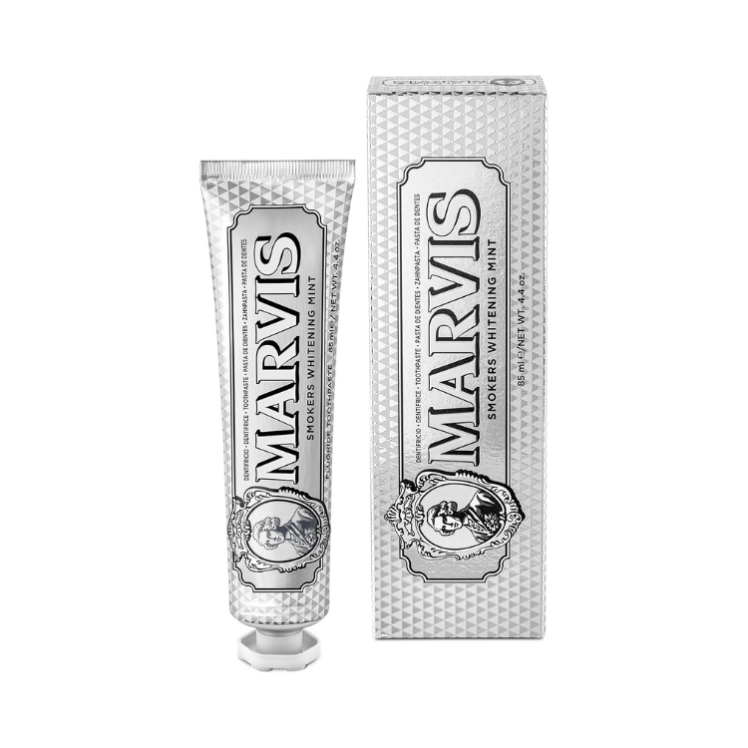 خمیردندان سفیدکننده مارویس مدل اسموکرز Marvis Smokers Whitening Toothpaste حجم 85 میل