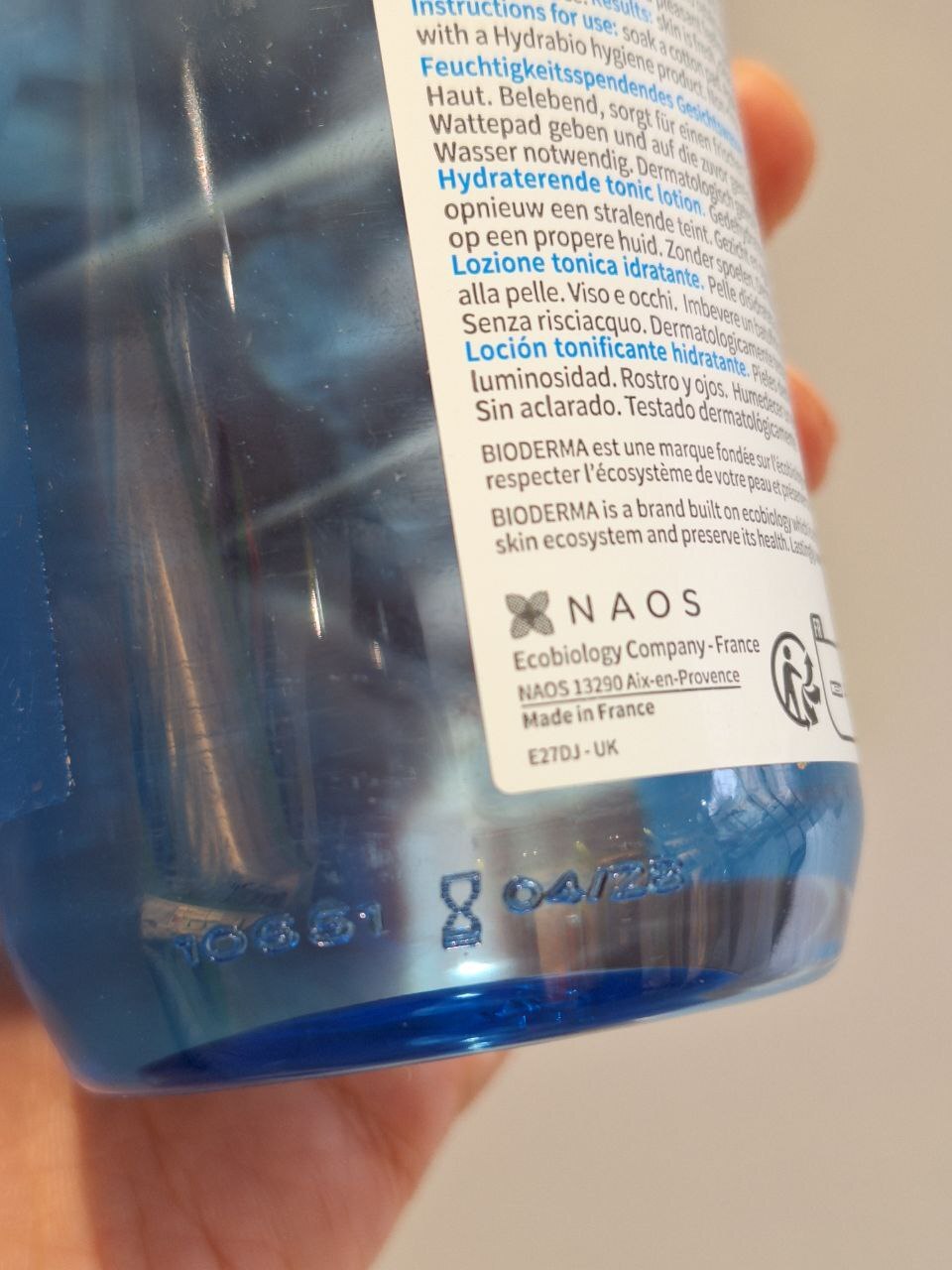  تونرآبرسان بایودرما Bioderma Hydrabio Tonique 