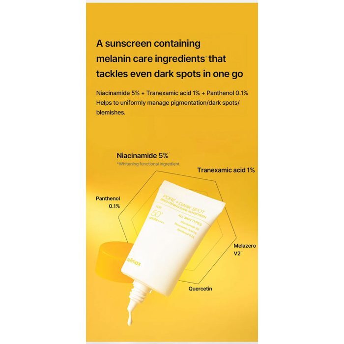 ضد آفتاب ضد لک و کنترل منافذ سلیمکس Celimax Pore + Dark Spot Brightening Care Sunscreen