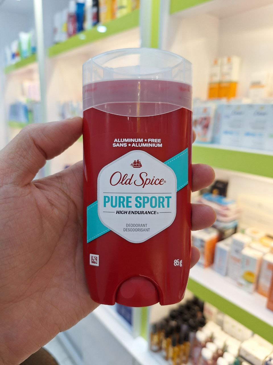  مام صابونی اولد اسپایس مدل Old spice Pure Sport ضد تعریق،دئودورانت 85 گرم 