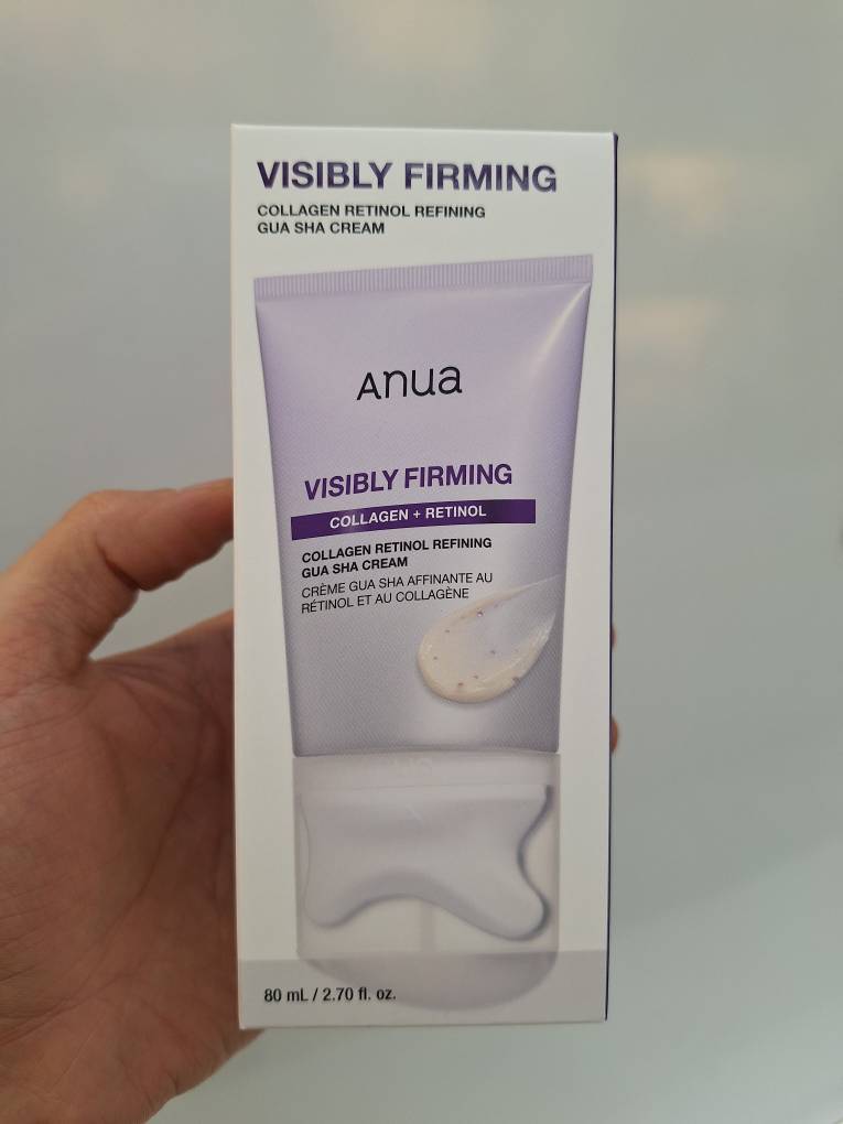 گواشا کرم رتینول و کلاژن آنوا ضد چروک، جوانساز و فرم دهنده Anua Collagen Retinol Refining Gua Sha Cream 